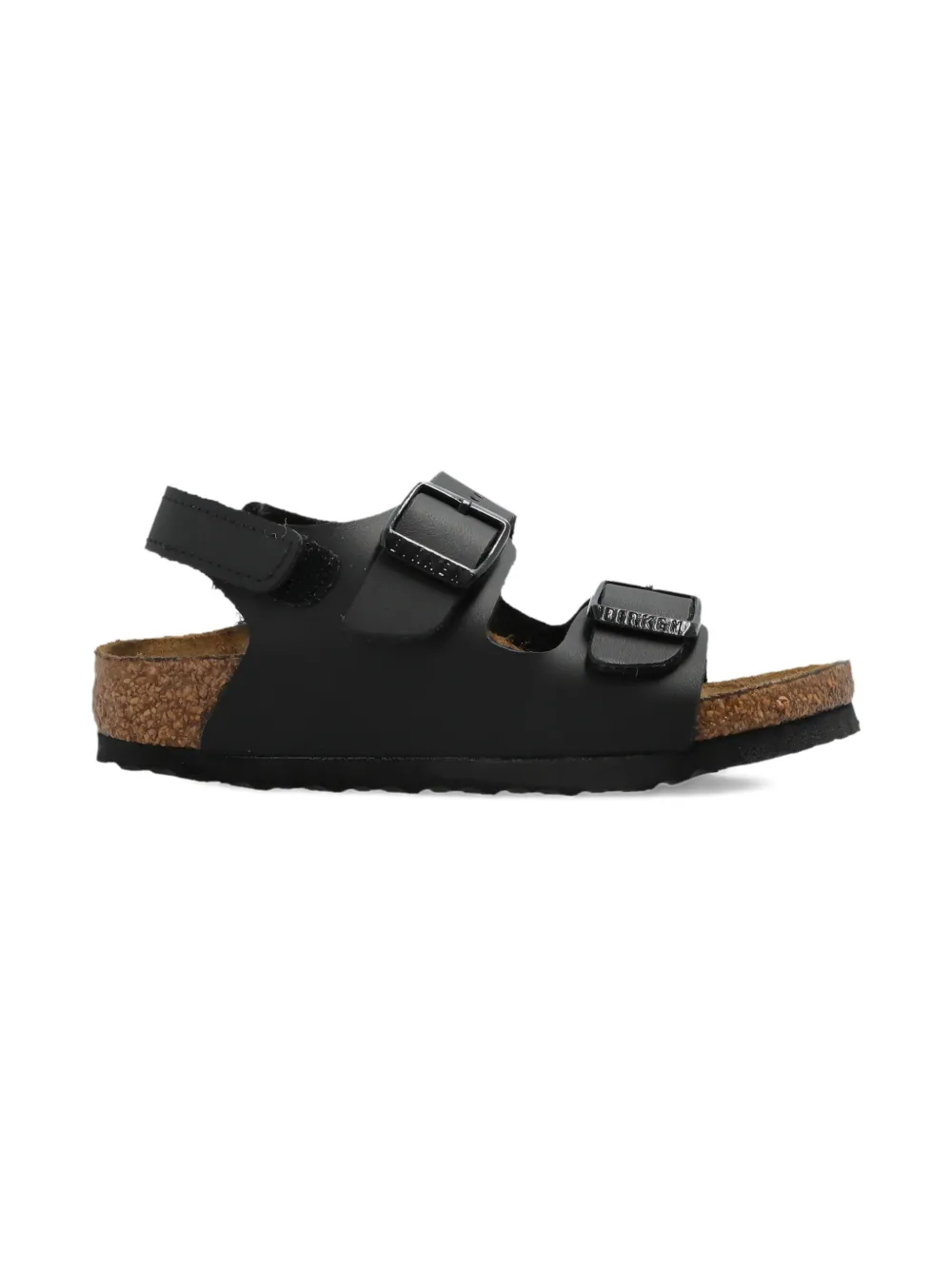 Сандалии с ремешком и пряжкой Birkenstock Kids, черный — фото 2