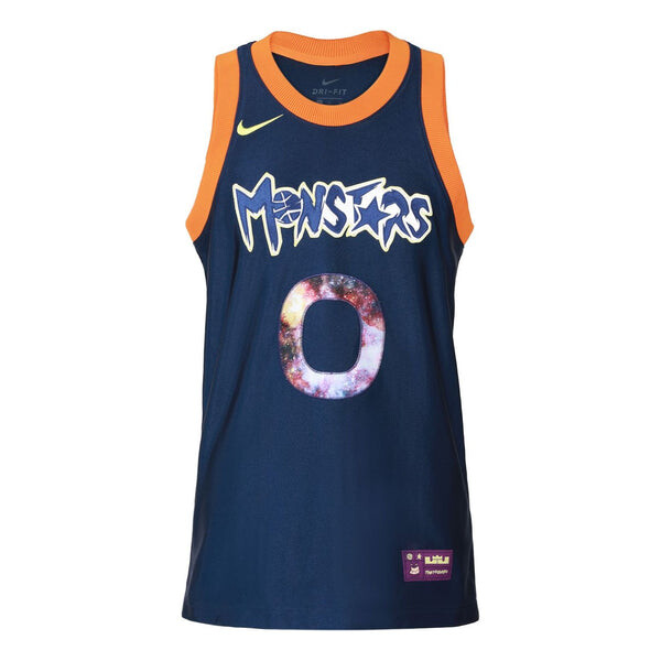 

Майка Nike SS20 LeBron x Monstars Crossover Dna Jersey Large Basketball Vest Blue, синий