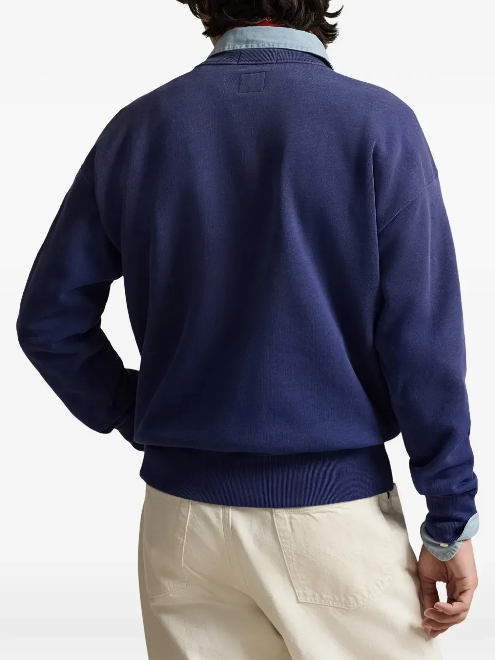 Толстовка с круглым вырезом POLO RALPH LAUREN, синий — фото 4
