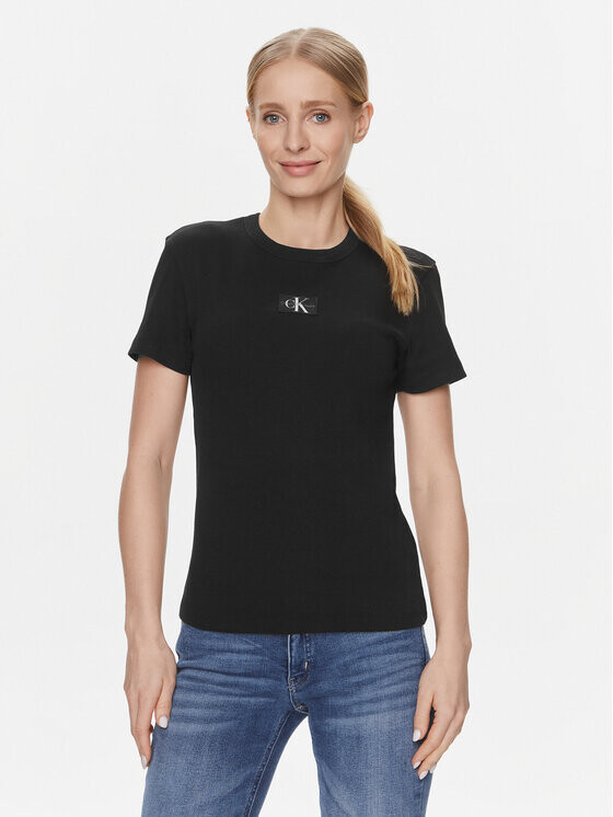

Футболка стандартного кроя Calvin Klein, черный