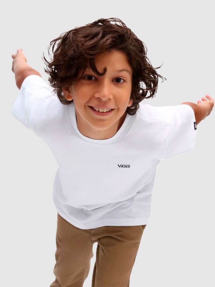 Футболка Vans Left Chest Kids T-Shirt, white