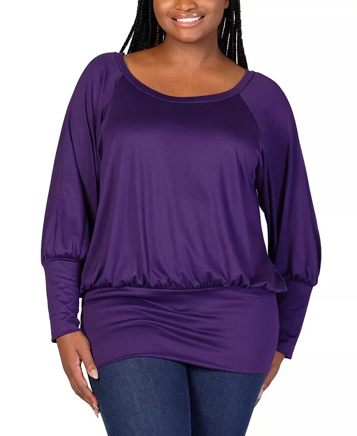 

Женский топ 24seven Comfort Apparel, фиолетовый