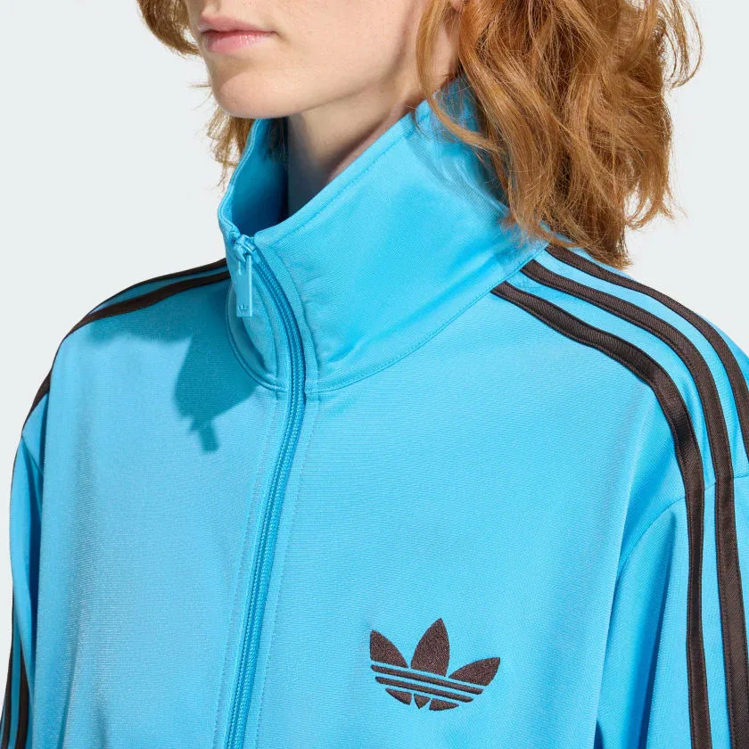 Женская спортивная футболка adidas Firebird свободного кроя, App Sky Rush — фото 4