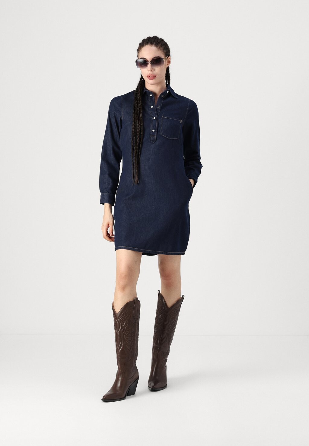 

Дневное платье DRESS Pepe Jeans, синий деним