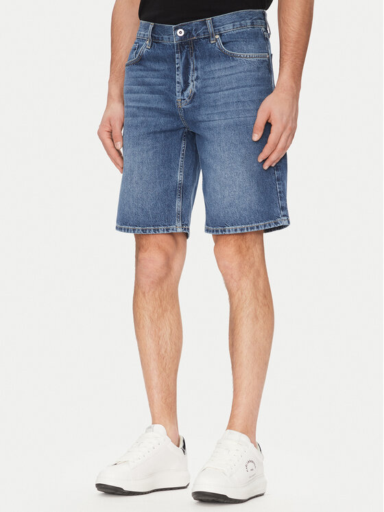 

Джинсовые шорты обычного кроя A2M10132 Karl Lagerfeld Jeans, синий