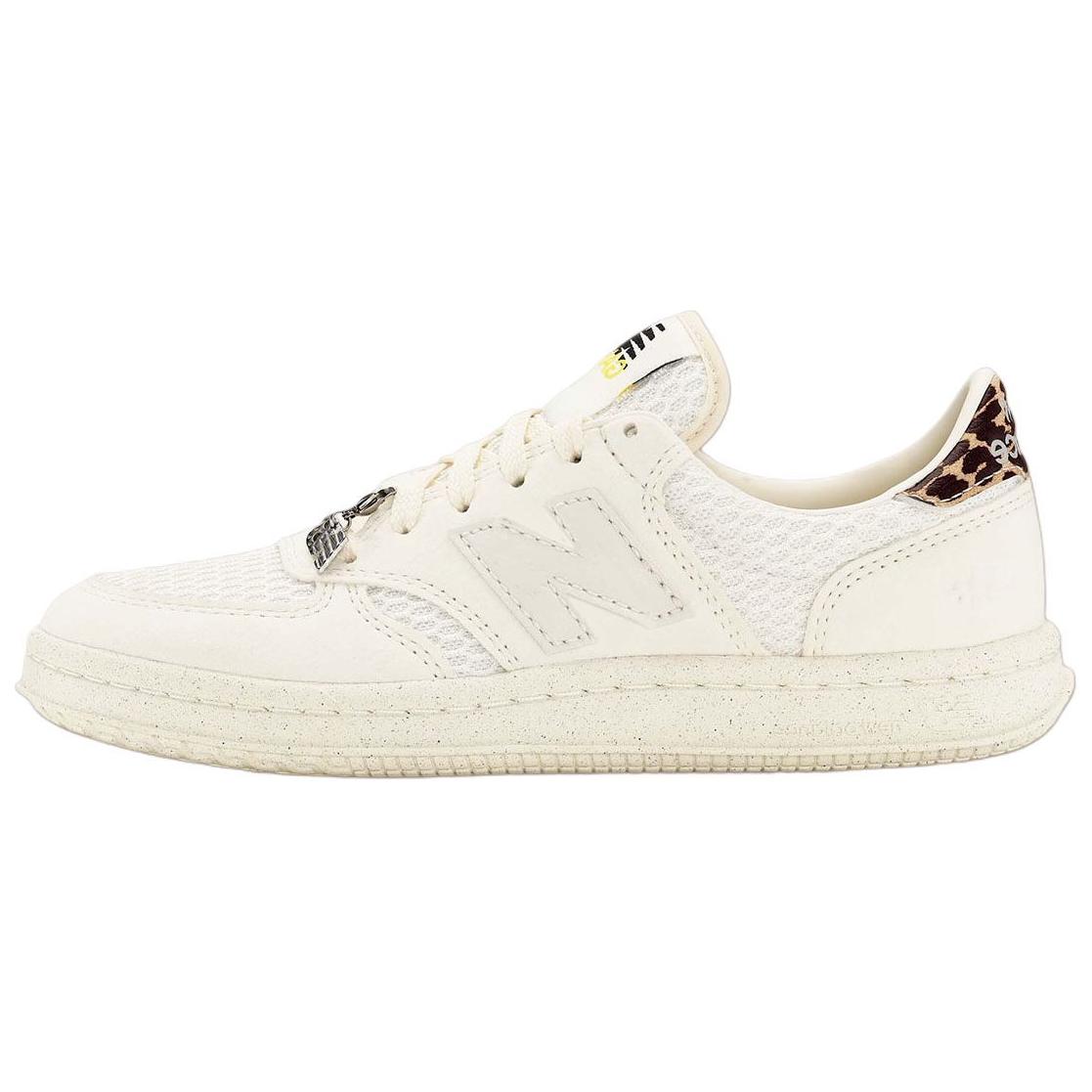 

T500 Ganni Off White New Balance, бело-коричневая