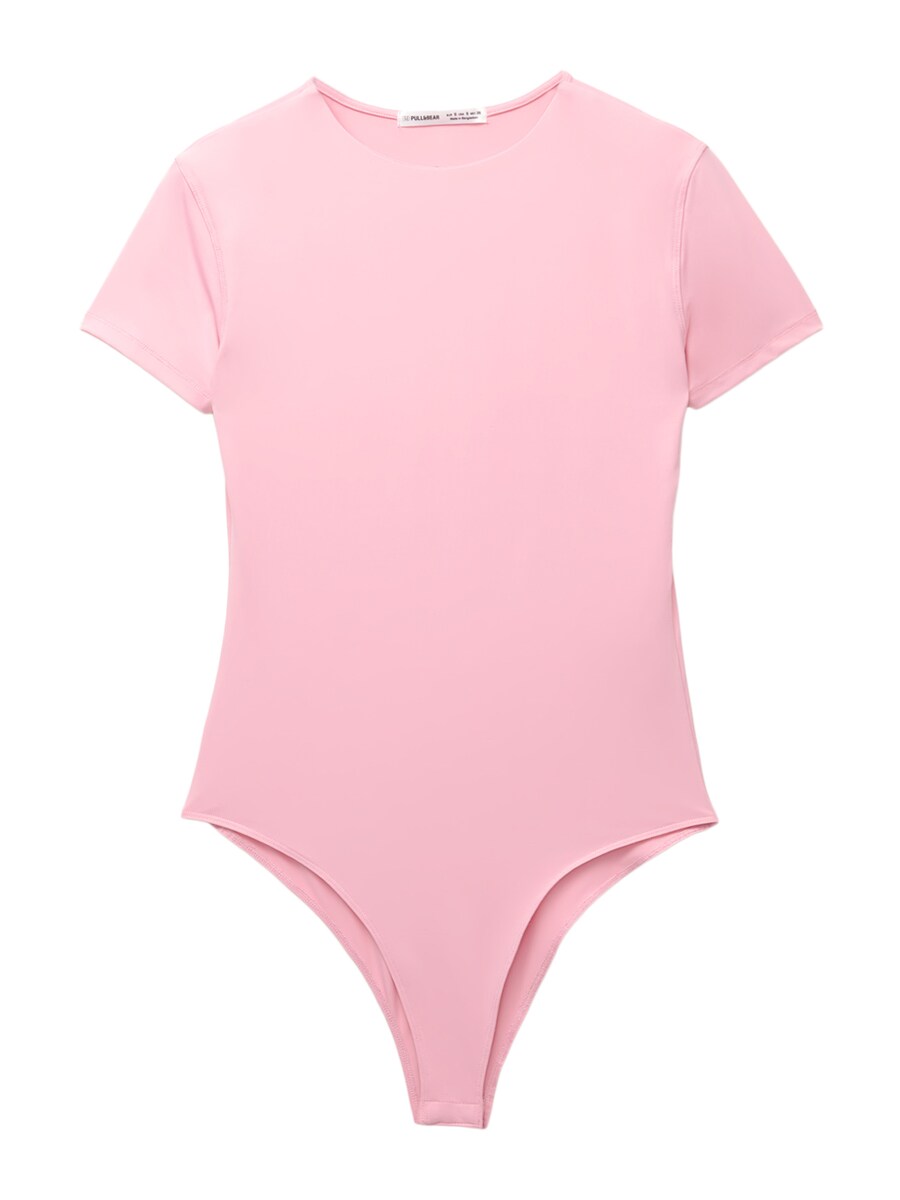 

Рубашка-боди Pull&Bear, розовый