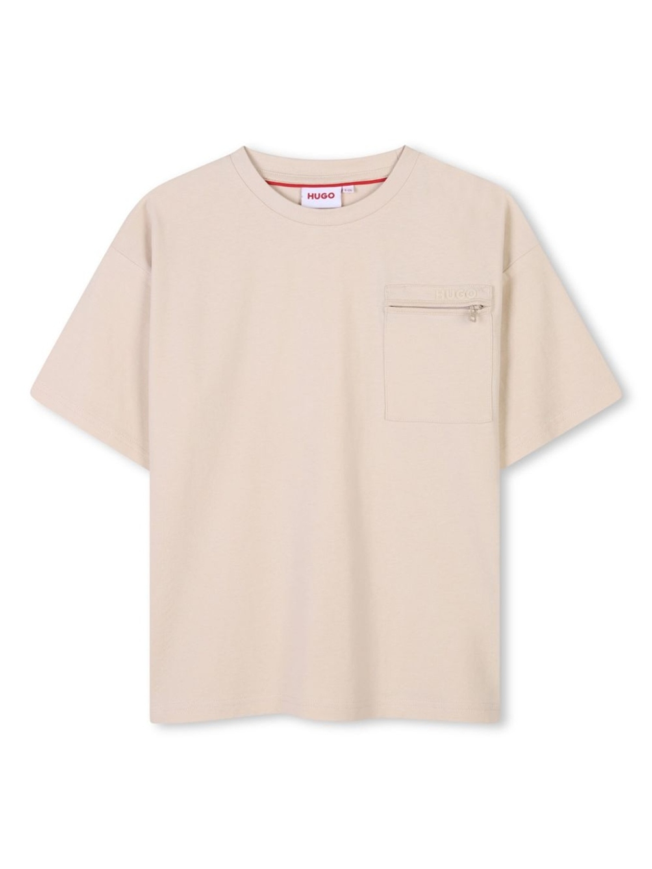 

HUGO KIDS базовая футболка, нейтральный цвет