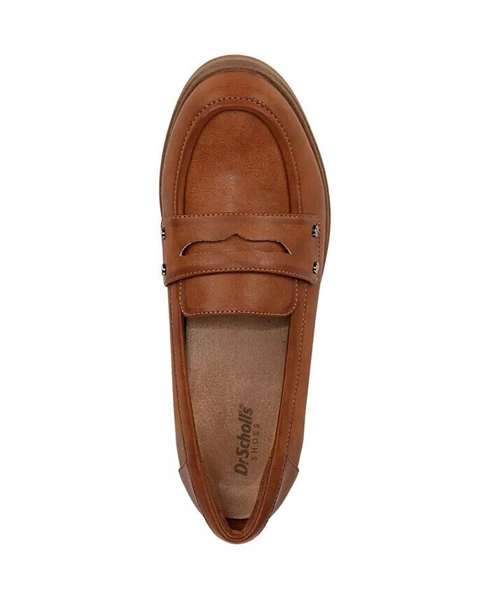 Женские лоферы без шнуровки Hello Dr. Scholl's, коричневый — фото 4