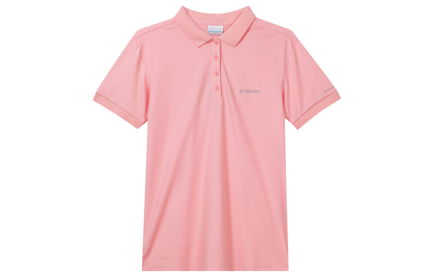 

Футболка поло женская розовая Columbia