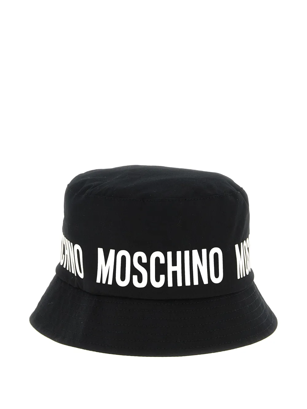 

Панамка с логотипом Moschino Kids, черный