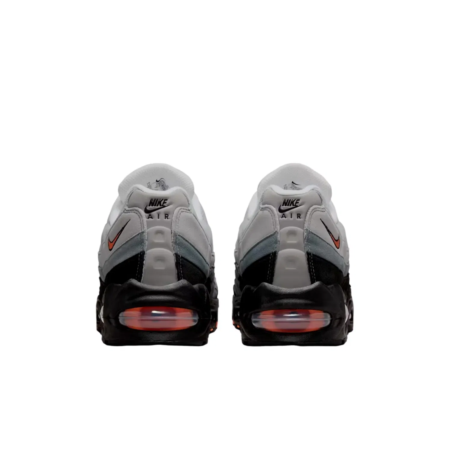 Мужские кроссовки Nike Air Max 95 OG белые/яркий мандарин HM4740-101 — фото 4