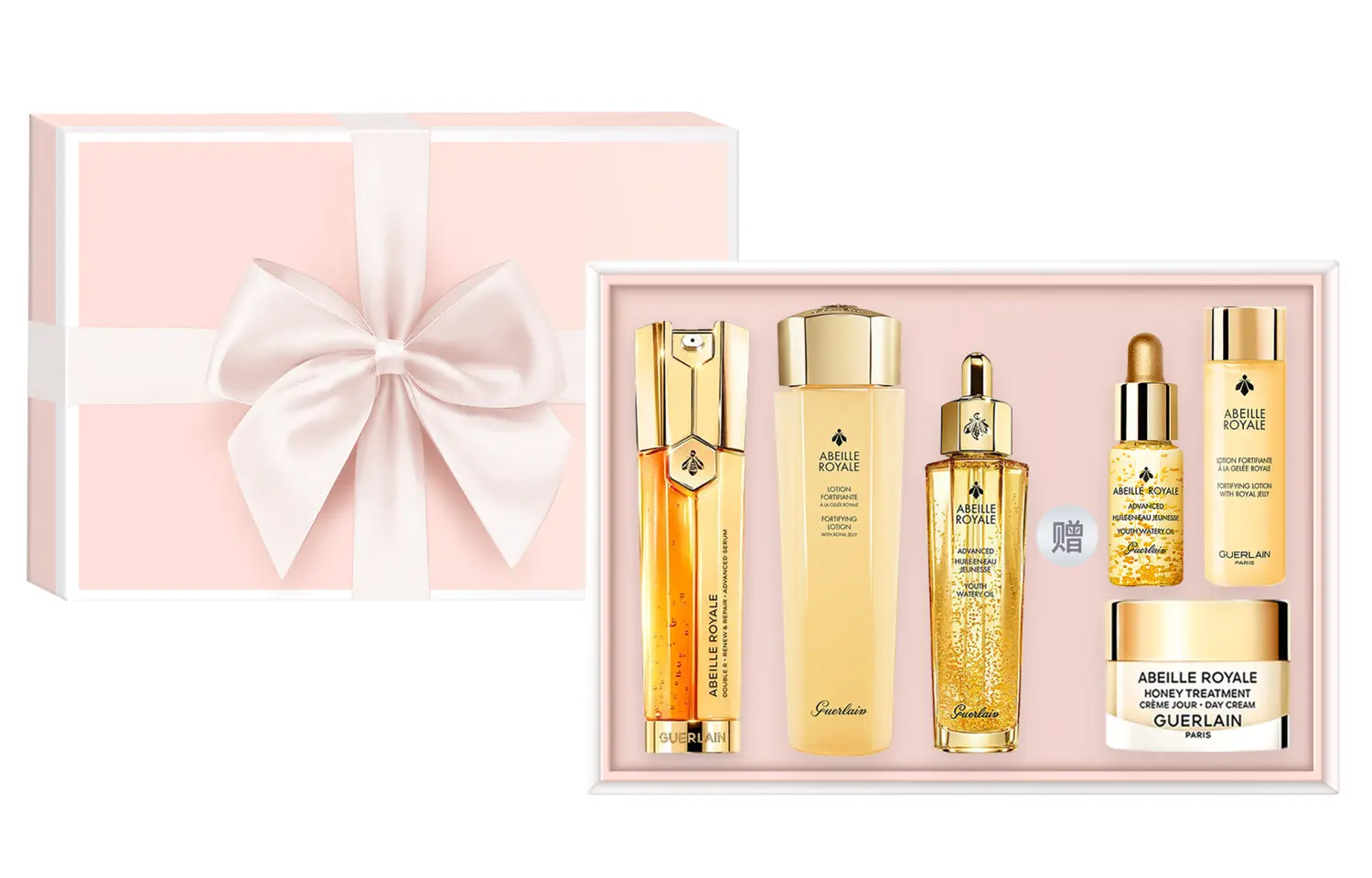 Набор косметики Guerlain Abeille Royale Advanced Youth Watery Oil Age-Defying Programme, 5 средств — фото 3