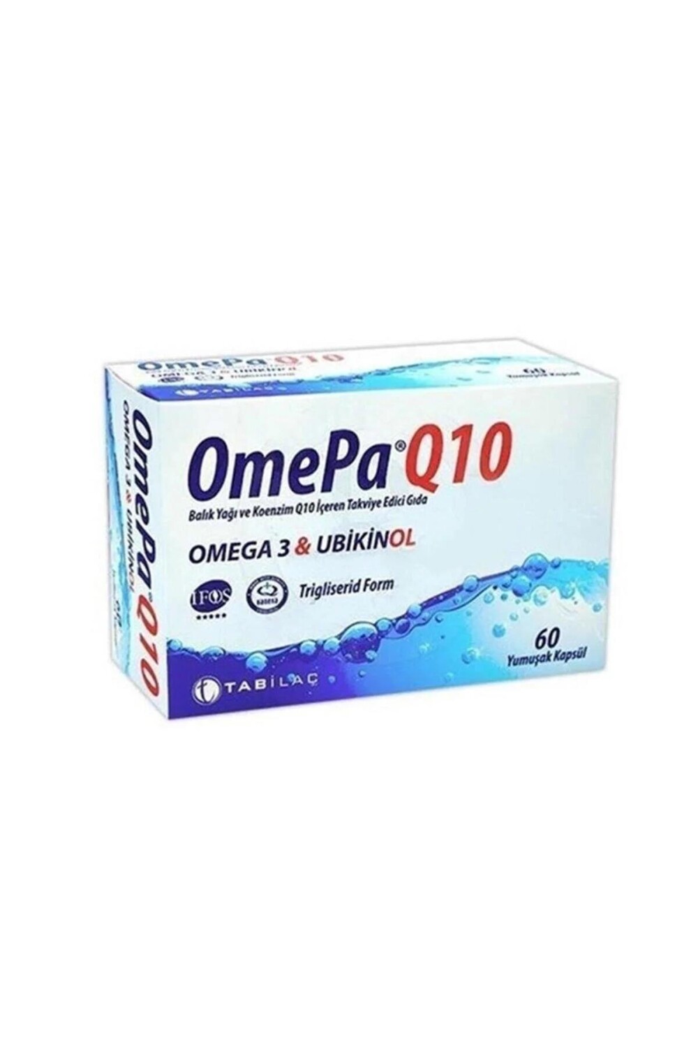 

OmePa Q10 Омега-3 убихинол 60 капсул TAB İLAÇ