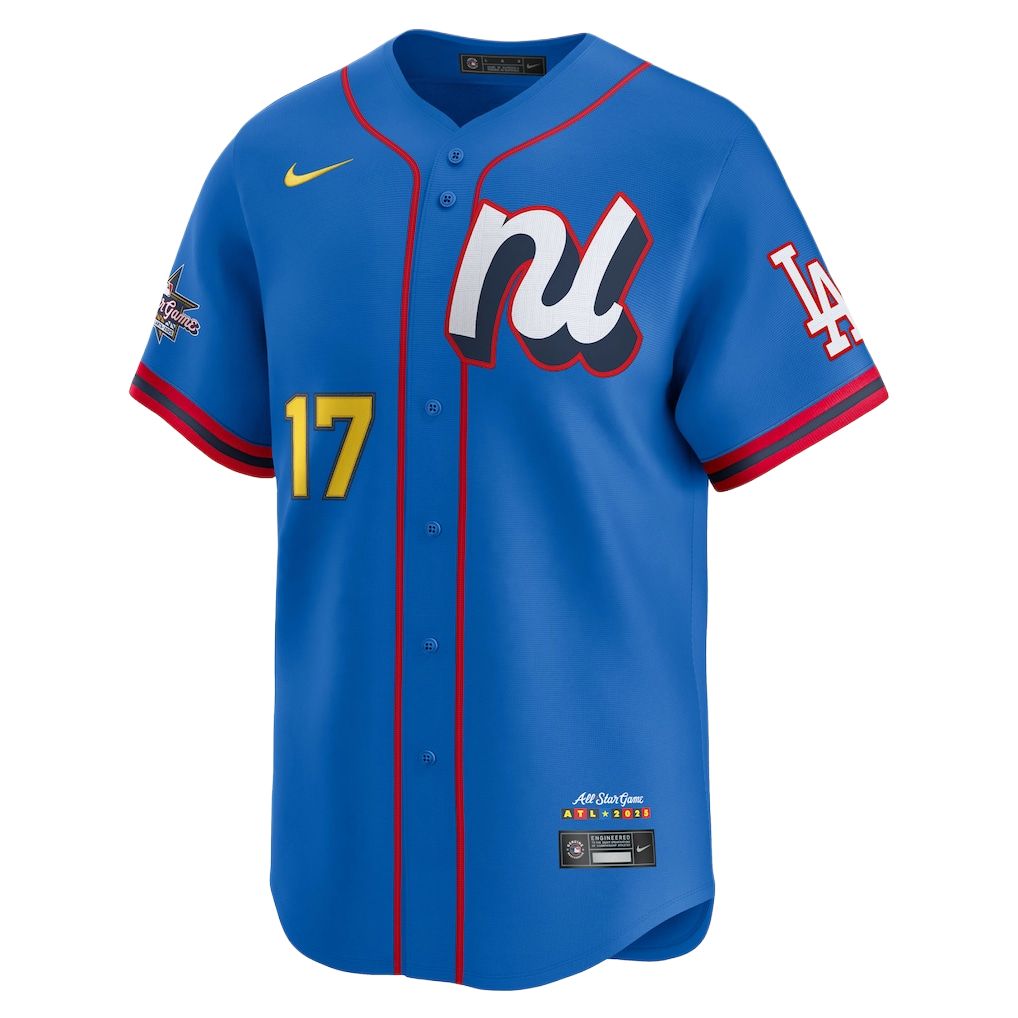 

Футболка женская Dri-FIT MLB Limited Shohei Ohtani National League 2025 All-Star Game Nike, синий