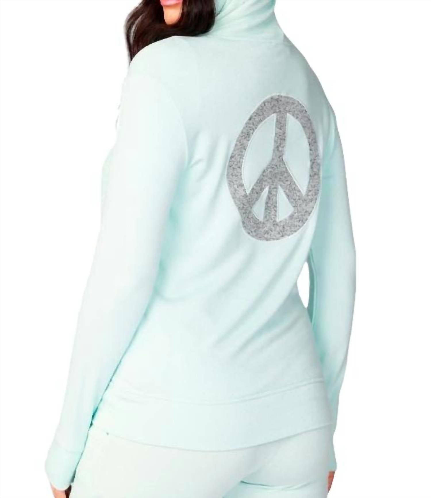 

Толстовка с капюшоном Zip Peace In Mist french kyss