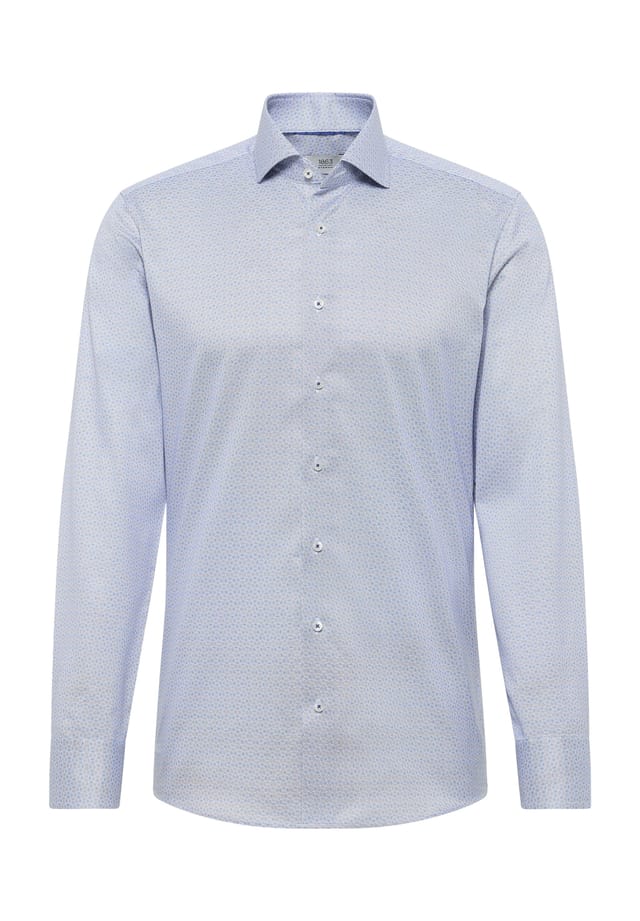 

Рубашка с принтом Slim fit Eterna, бежевый