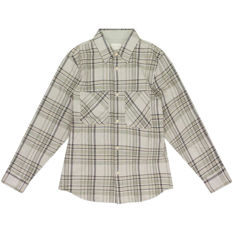 

Рубашка Aimé Leon Dore Plaid Cotton Button-Down Shirt, Grey Plaid