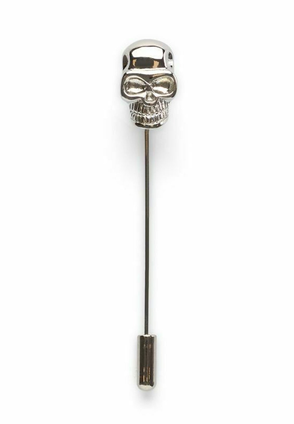

Галстук LAPEL PIN SKULL John Henric, серебристый