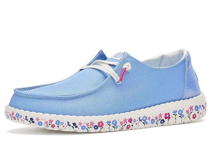 Кроссовки детские Wendy Print Hey Dude Kids, Hydrangea Blue/Multi