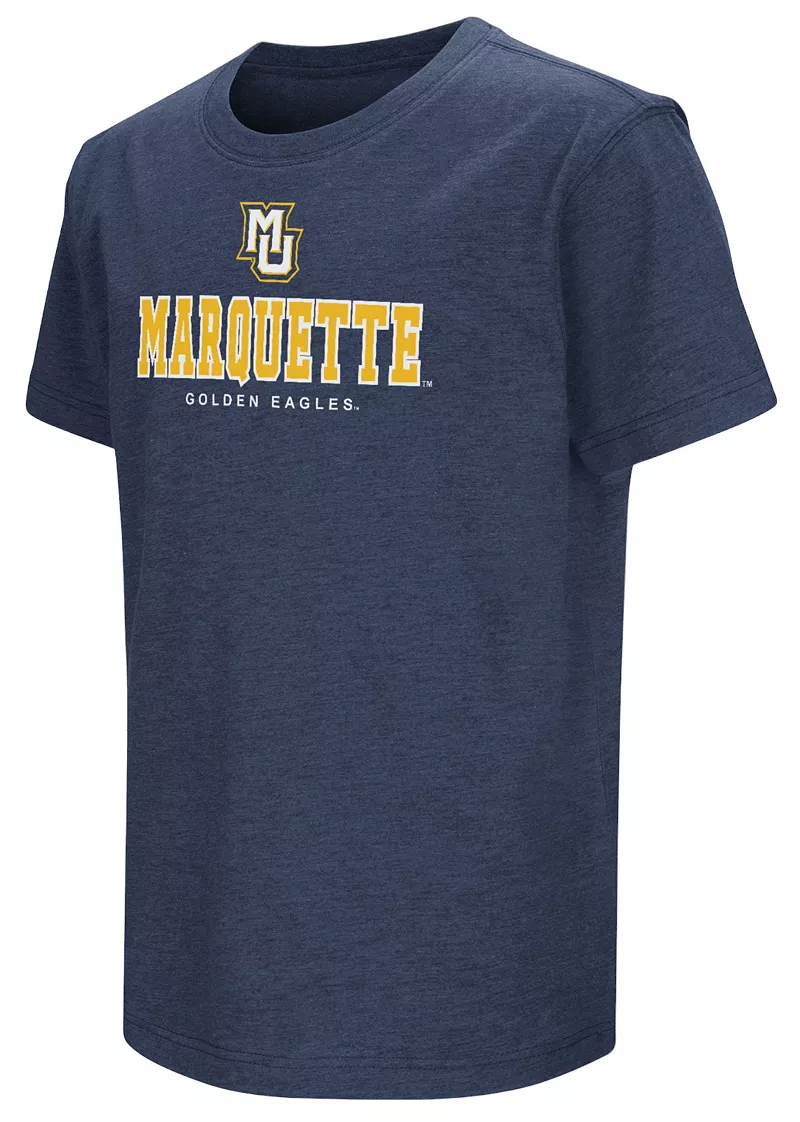 

Темно-синяя футболка Colosseum Youth Marquette Golden Eagles