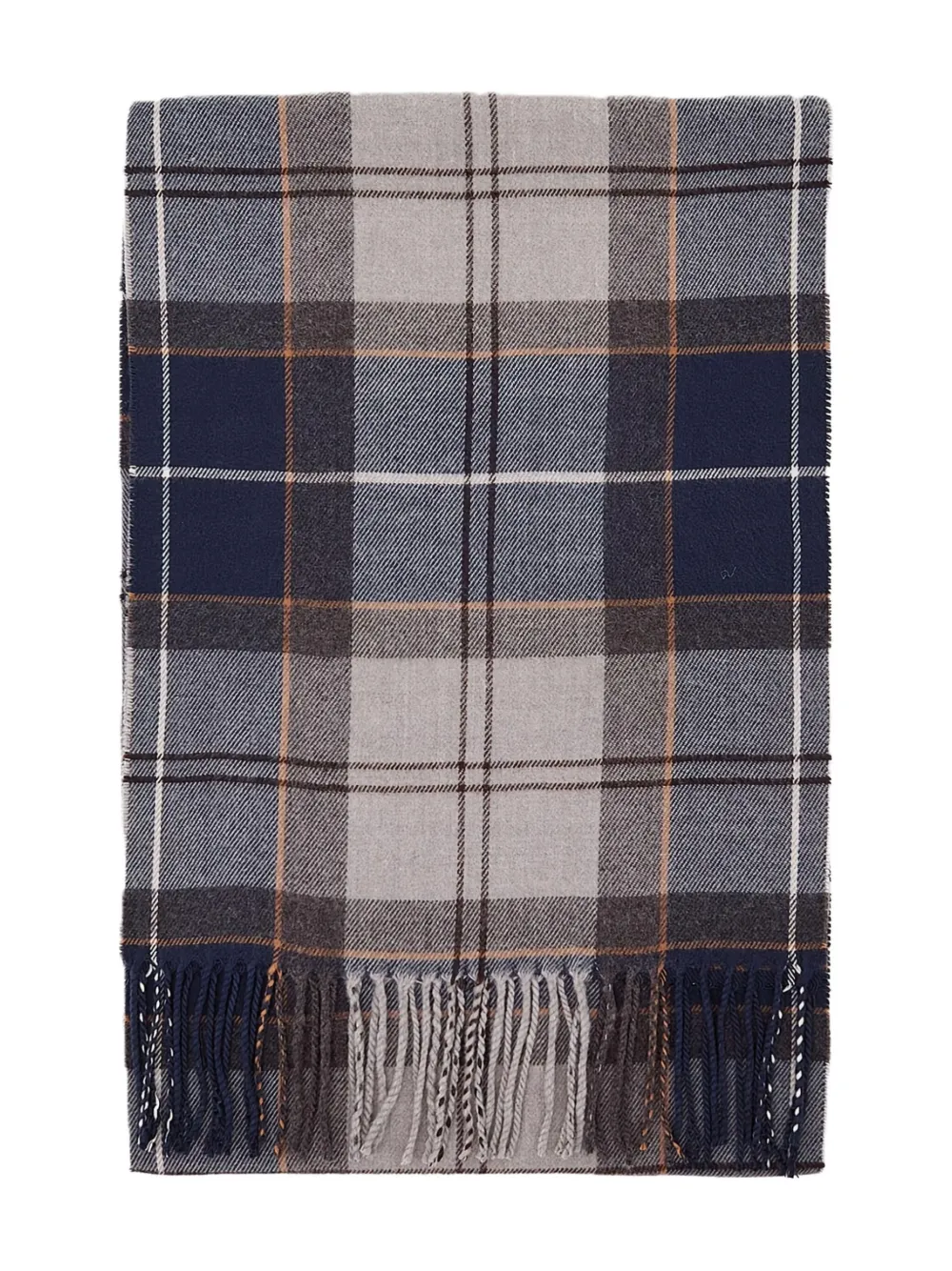 

Шарф в клетку тартан Barbour, синий