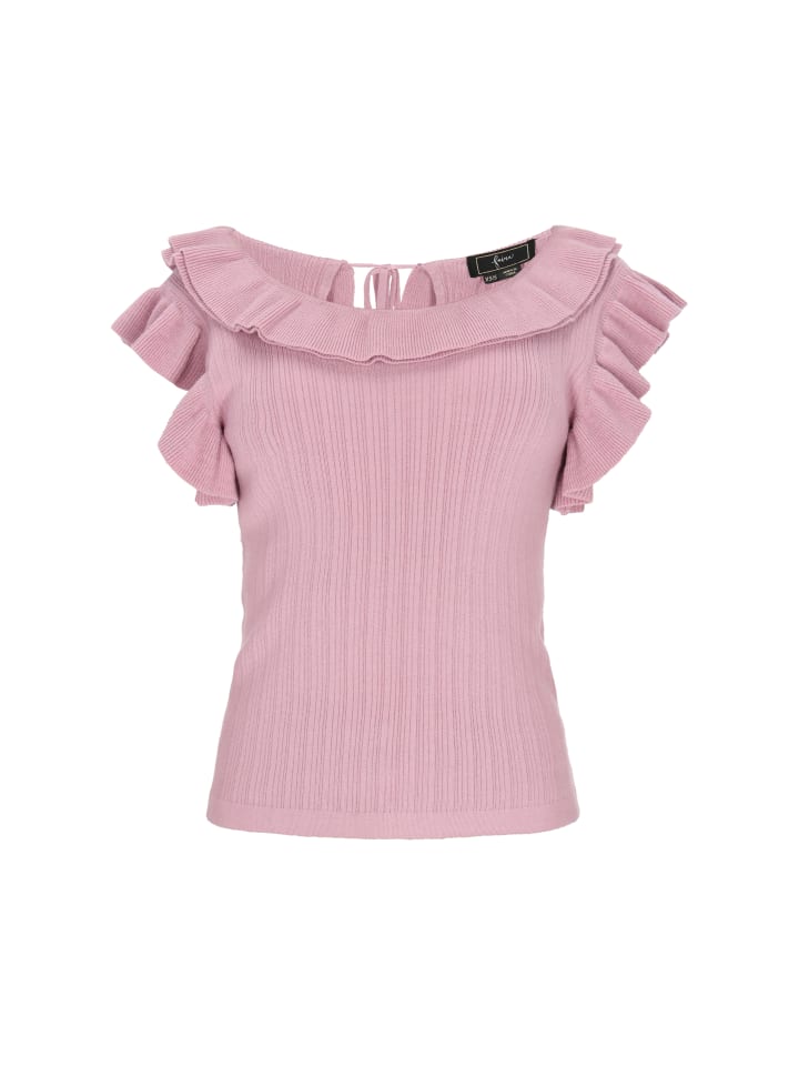 

Faina Женский свитер темно-розового цвета