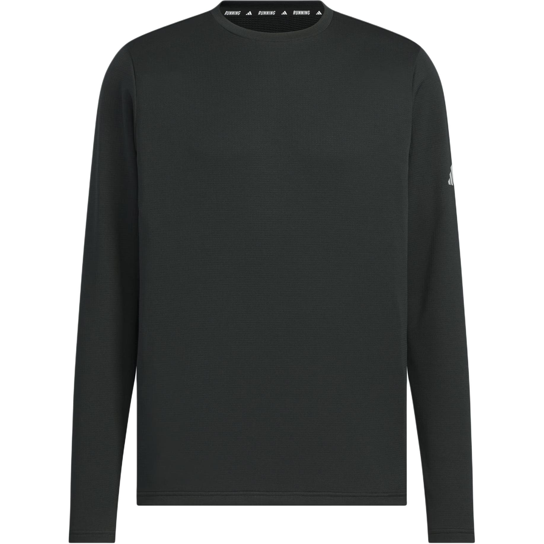 Футболка Adidas FW24 ESS RN T LS WR черный/тёмный серебристо-серый — фото 2