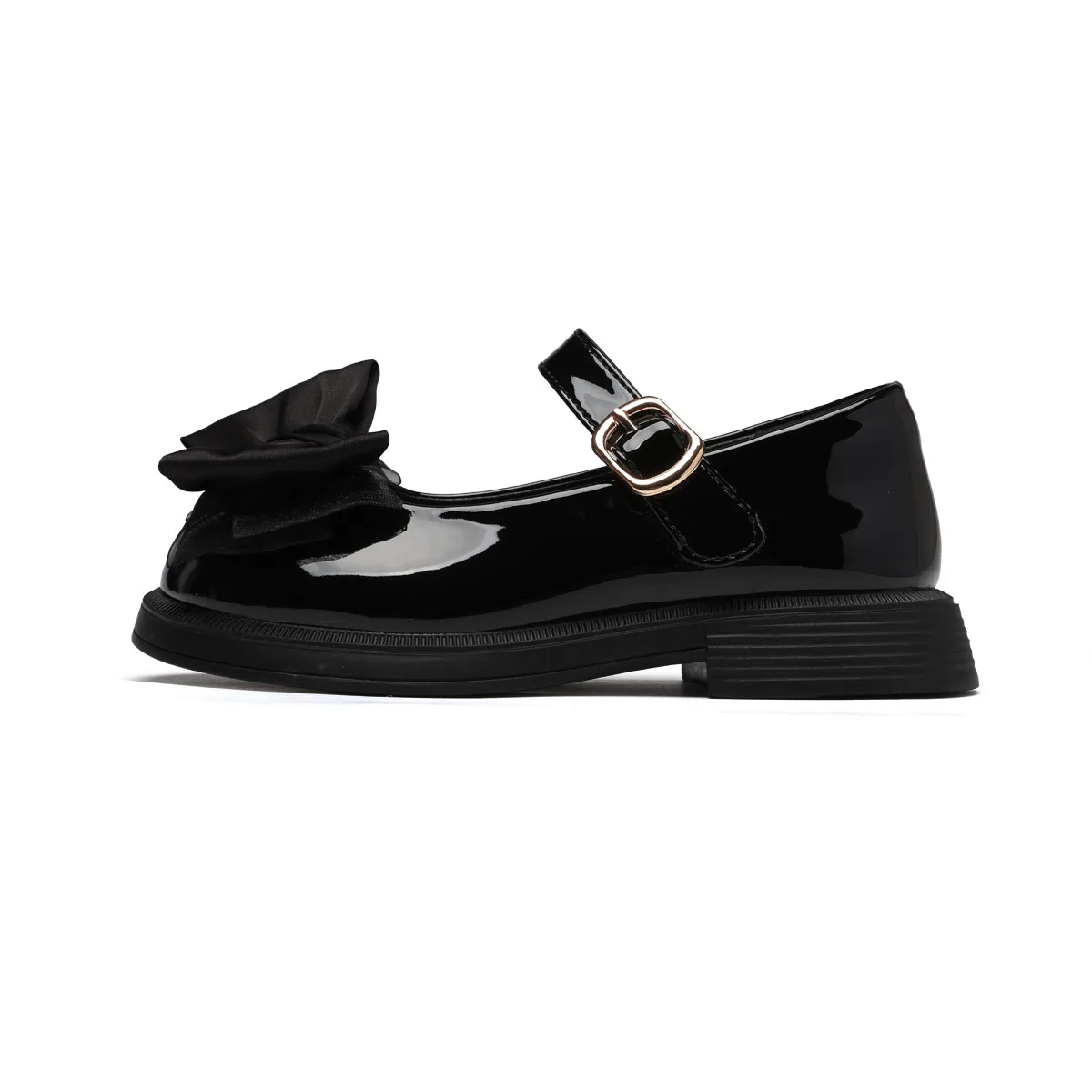 Детские кожаные туфли Low top Satchi, бежевый — фото 3