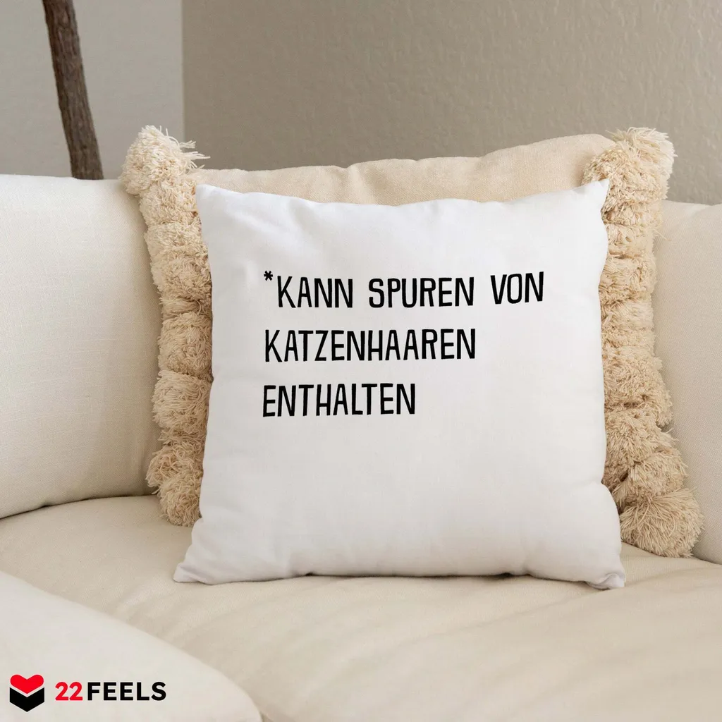 

Декоративная поудшка 22Feels, белый