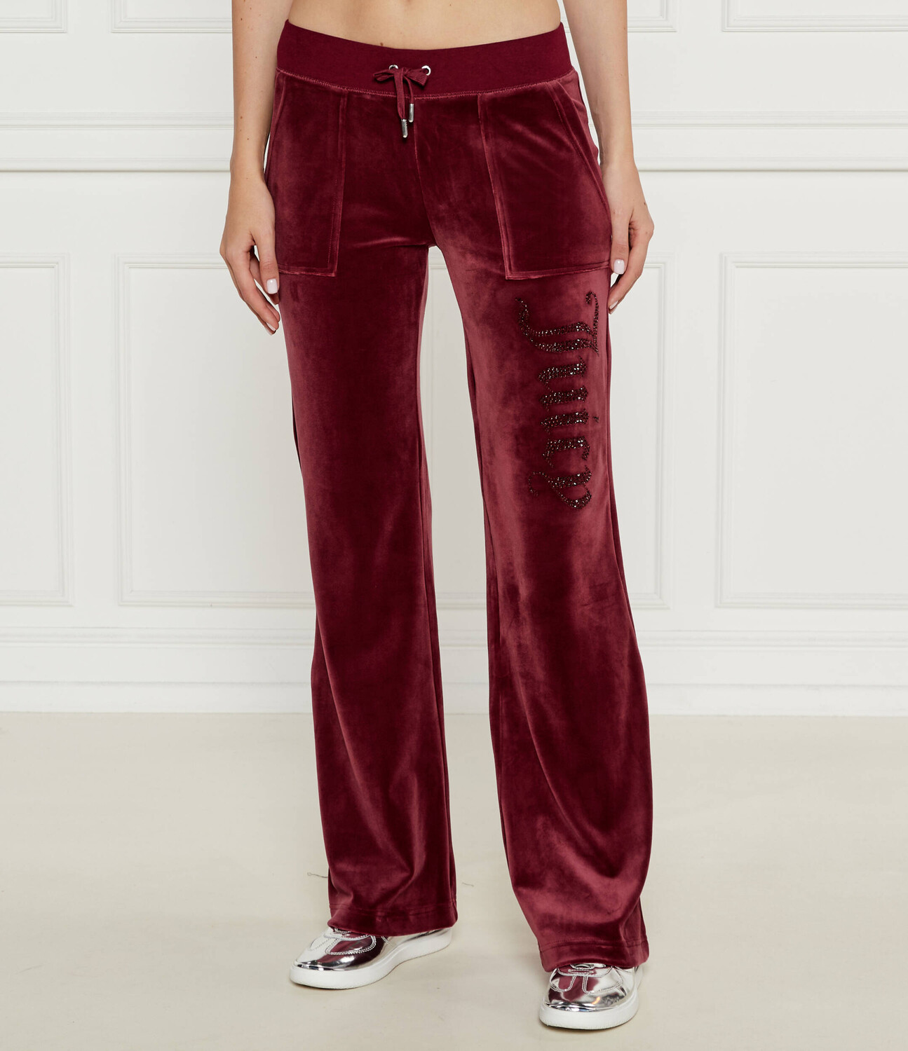 

Спортивные брюки Juicy Couture LAYLA Regular Fit, бордо