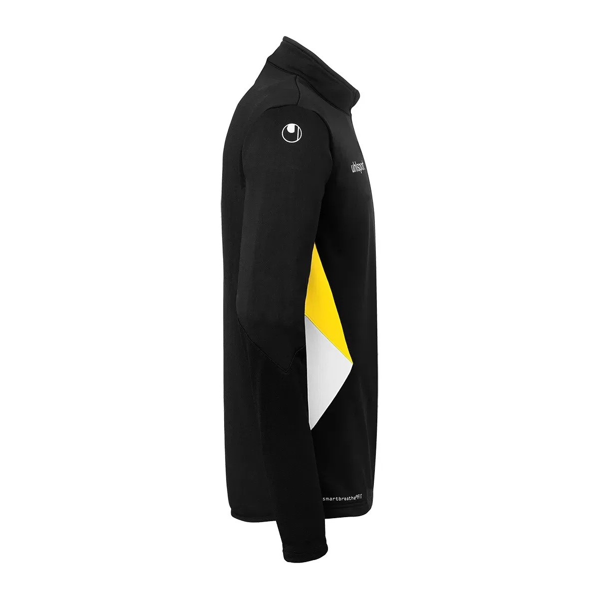 Функциональный топ Equipe 29 1/4 Zip, Uhlsport, черный/белый/лимонно-желтый — фото 4