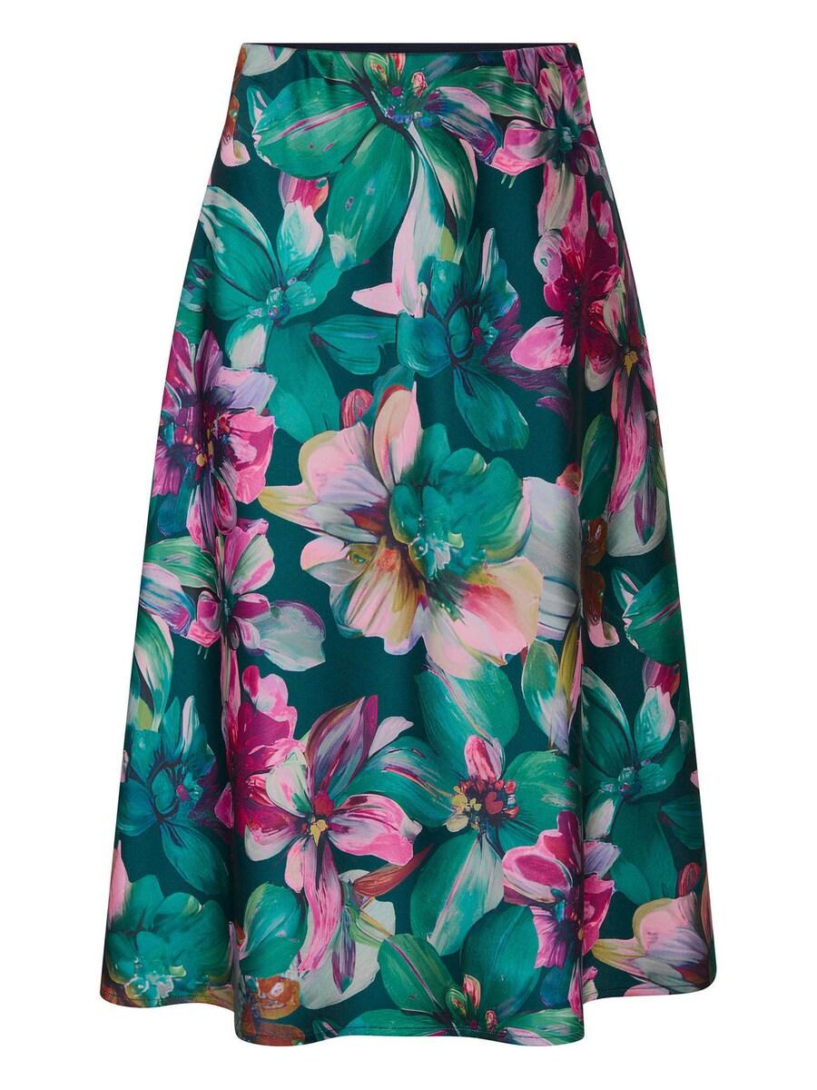 

Миди юбка Goldner, Petrol/Emerald