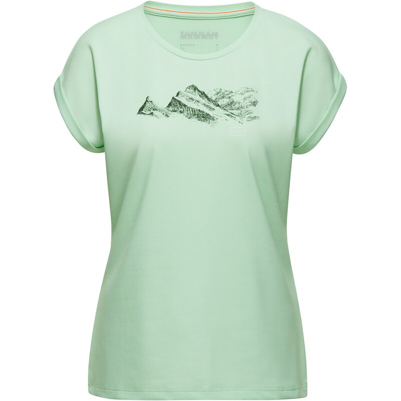 

Shirt mountain t-shirt women finsteraarhorn Mammut, зеленый
