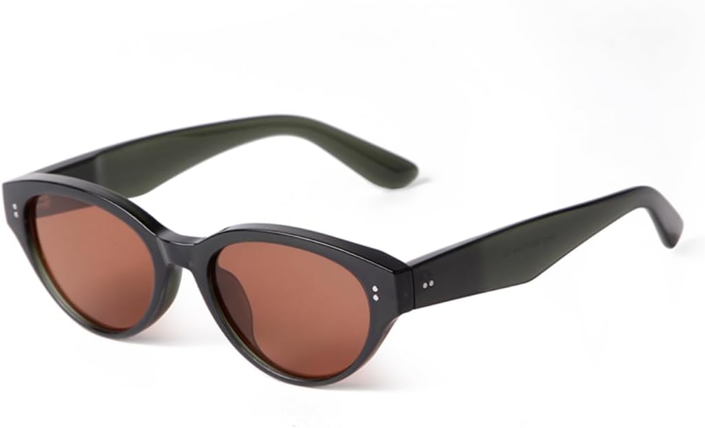 

Солнцезащитные очки с защитой от УФ-излучения UV400 | Оправа «кошачий глаз» с заклепками | Линзы конфетных цветов для занятий спортом на открытом воздухе и вождения DSVIGF, 03