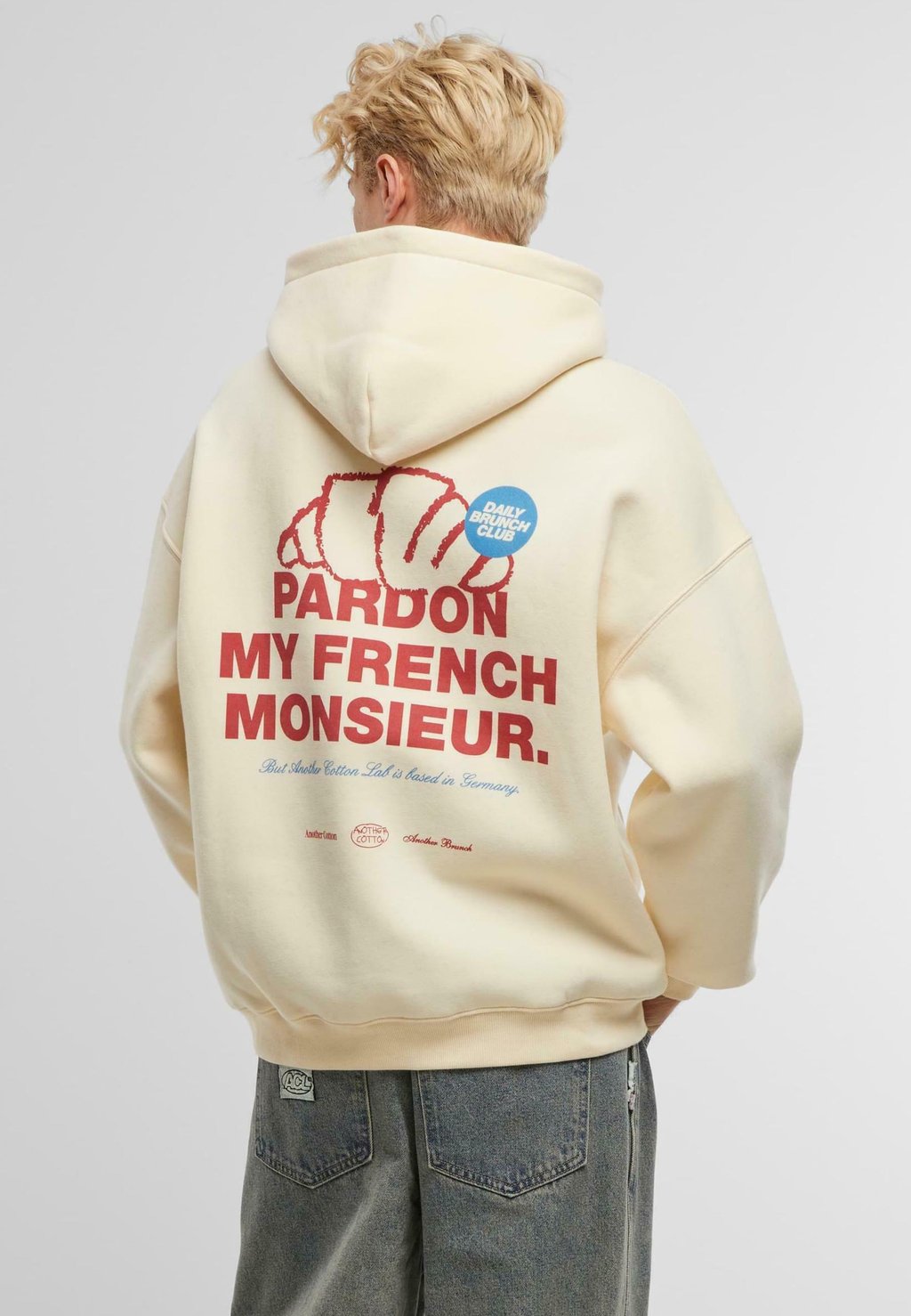

Толстовка Hoodie Another Cotton Lab, белый