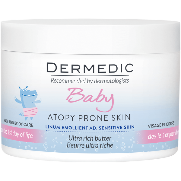 

Интенсивно увлажняющее масло для лица и тела, 225 г Dermedic Linum emolient baby