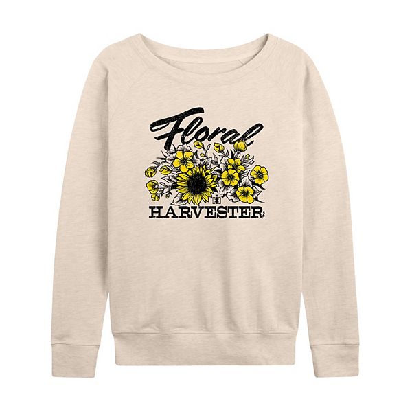 

Женская футболка с длинным рукавом Case IH Floral Harvester French Terry Licensed Character