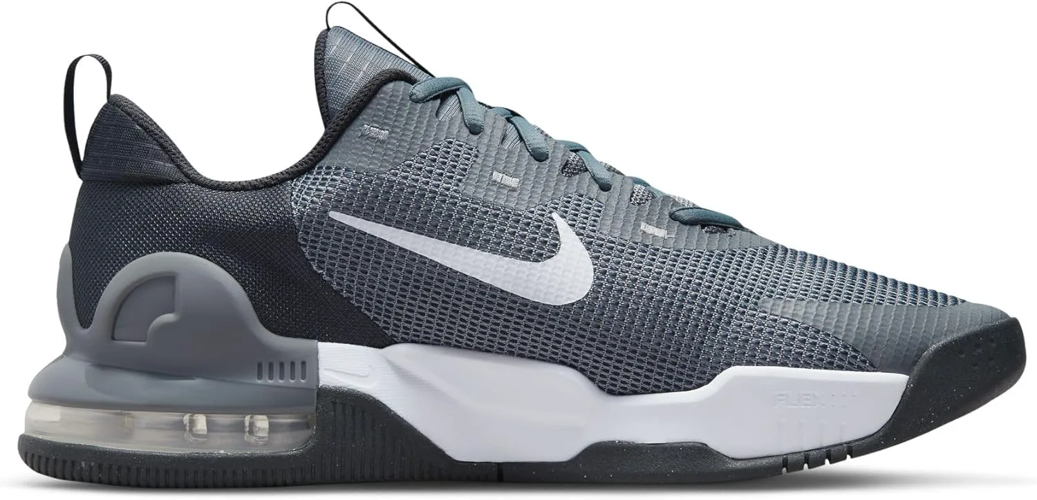 Мужские низкие кроссовки Nike, серый белый — фото 4