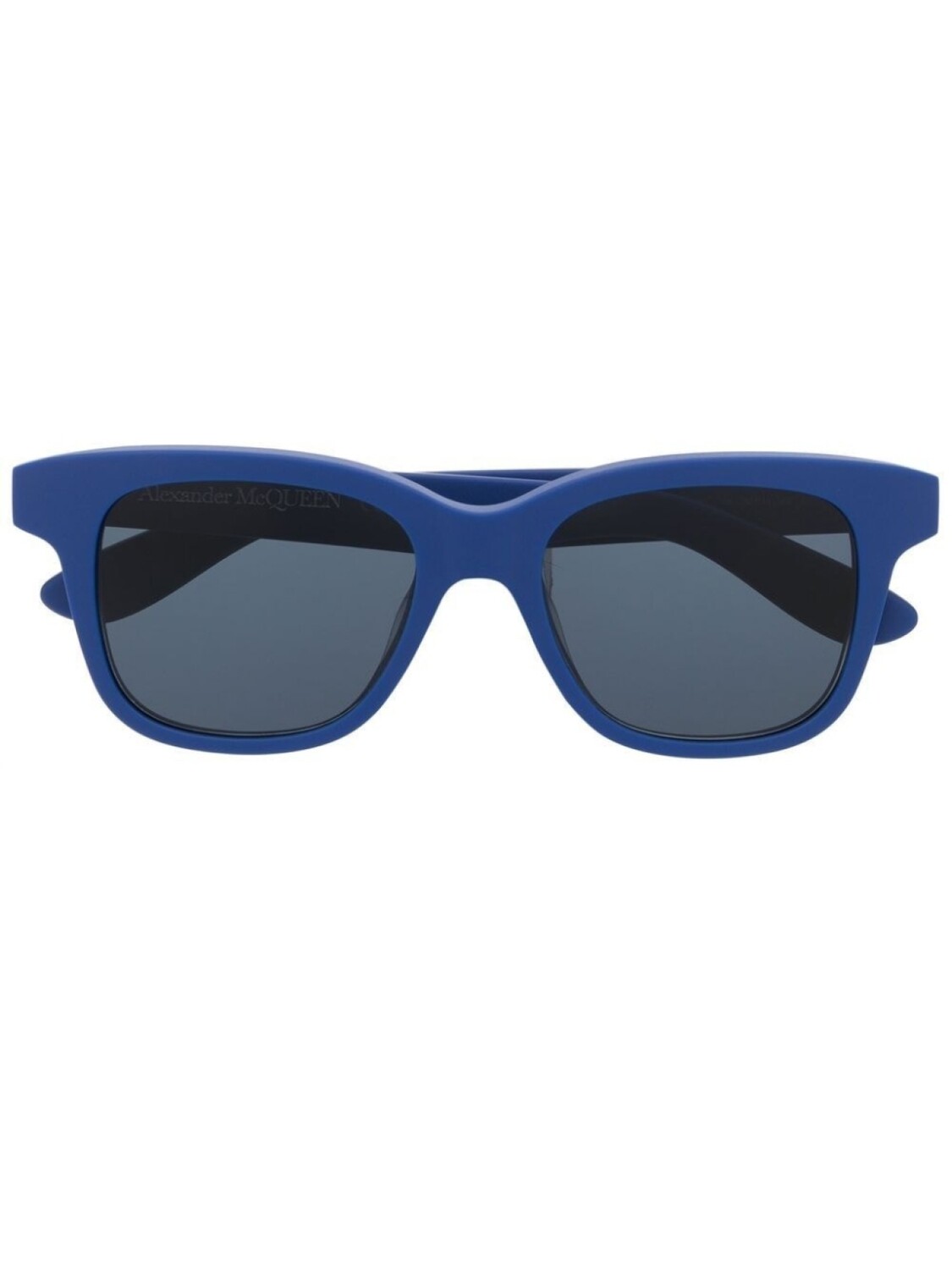 

Alexander McQueen Eyewear солнцезащитные очки в квадратной оправе, синий
