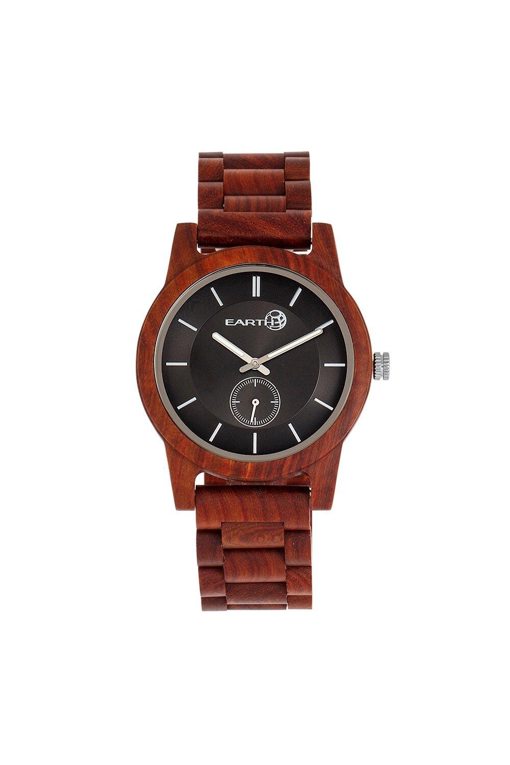 

Часы-браслет Blue Ridge Earth Wood, красный