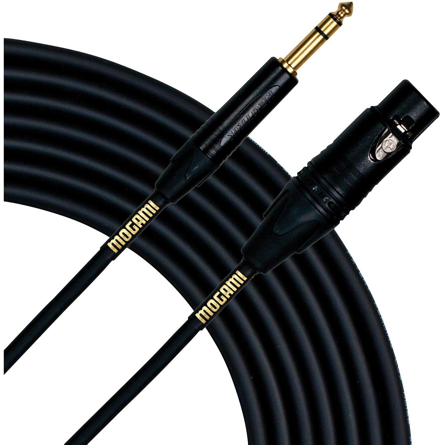 

Кабель Mogami Gold Studio 1/4 дюйма TRS-мама XLR, 10 футов.