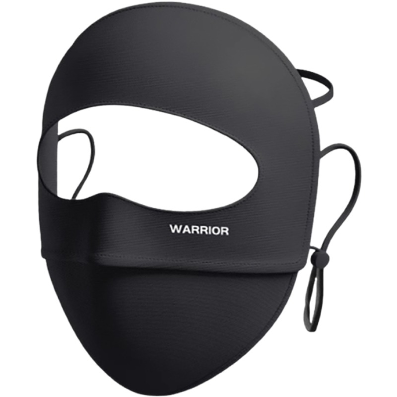 

Маска для защиты от солнца из полиамида Unisex WARRIOR, night shadow черный[full face sun protection/eye corner protection]