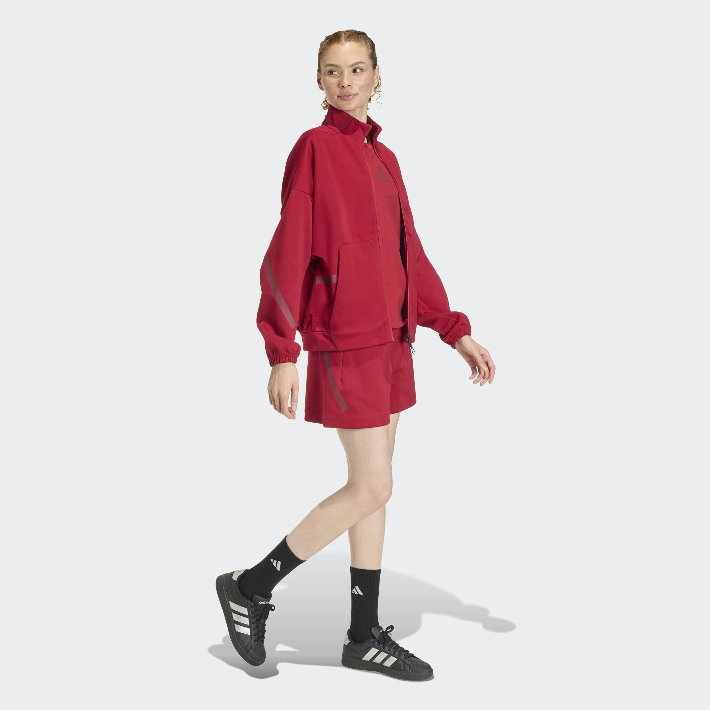 Adidas Sportswear Тренировочная куртка 'Z.N.E.' в цвете Fire Red — фото 4