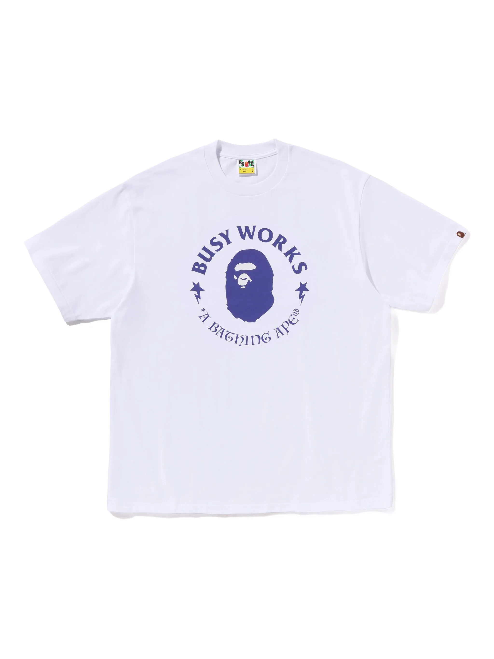 

Футболка Busy Works A Bathing Ape, белый
