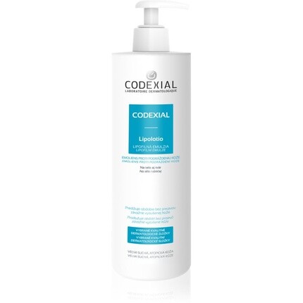 

Spiridea Codexial Lipolotion 400 мл - Увлажняющая эмульсия для атопической кожи детей и взрослых