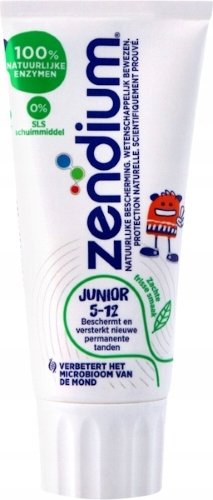 

Зубная паста для детей 5-12 лет Zendium Junior мягкий вкус 50 мл Inna marka