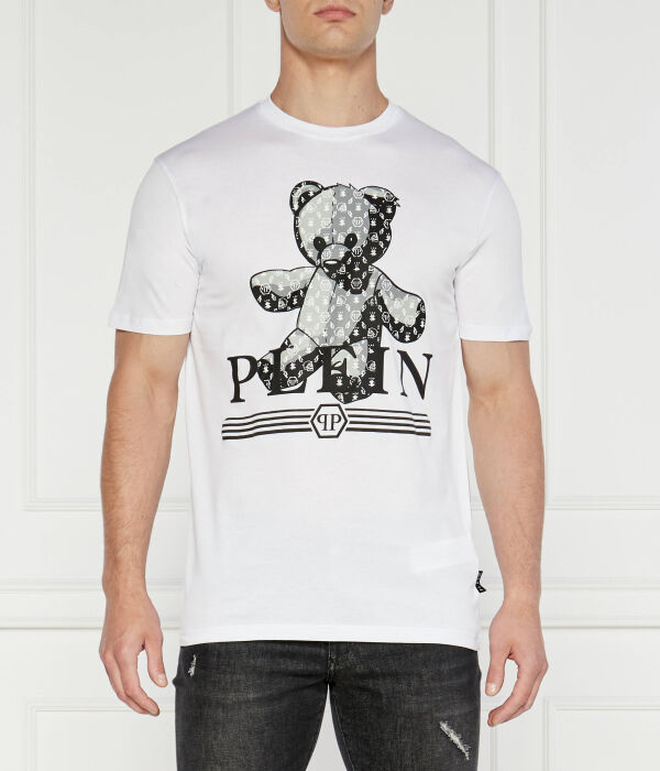 

Татуировка на футболке Regular fit Philipp Plein, белый