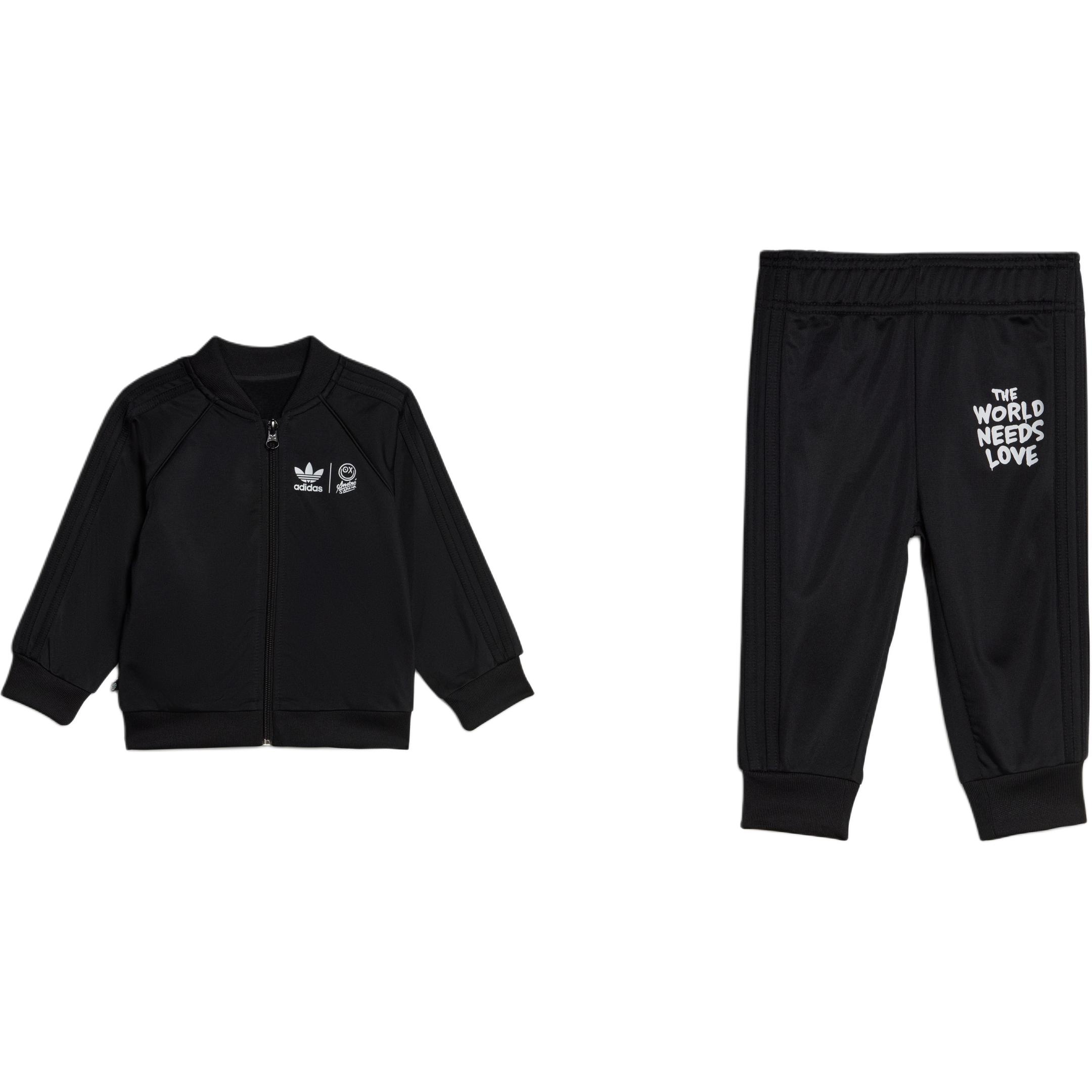 

Adidas Originals Повседневная спортивная одежда черная для младенцев и малышей