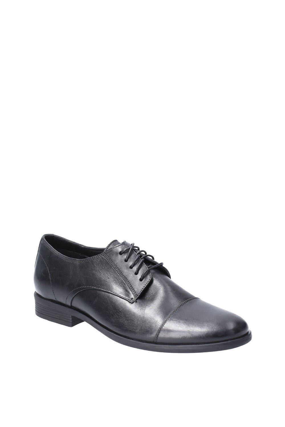 

Кожаные туфли на шнуровке 'Ollie Cap Toe' Hush Puppies, черный